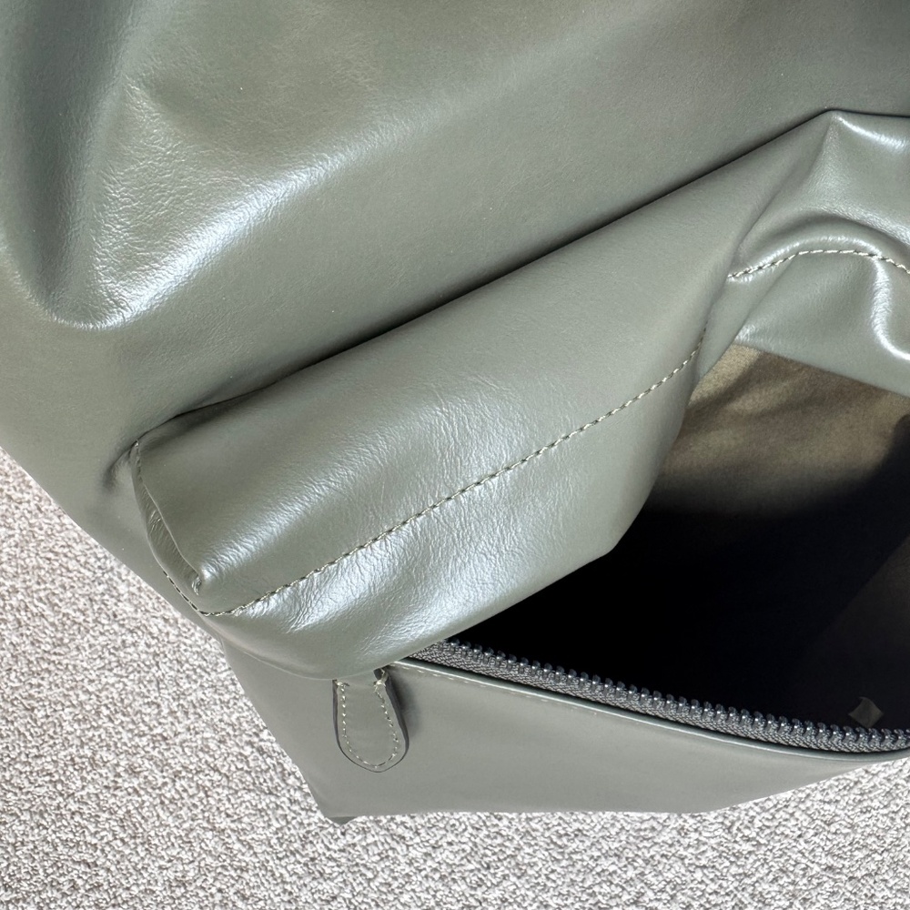 Coach "Hall" Backpack in Coach's "Army Green" - Picture 4 of 6